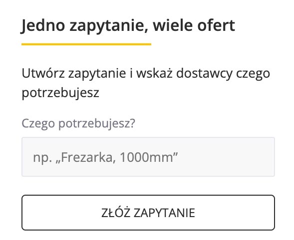 Masz niestandardowe potrzeby zakupowe? Złóż zapytanie ofertowe na merXu