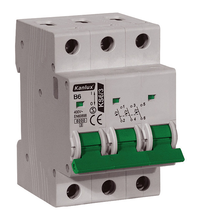 Fot. 3.
Wyłącznik nadmiarowo-prądowy KS6 B6/3.
