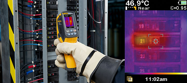 Nowy pirometr graficzny Fluke VT04