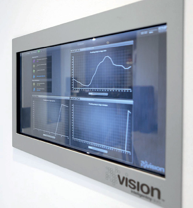 Fot. 3.
Odczyt aktualnych wartości zużycia medium w połączeniu z pozostałymi funkcjami systemu pozwala płynnie sterować instalacjami generując oszczędności energii.