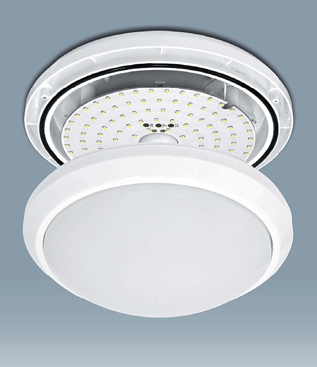 Fot. 3. Plafoniery VARNA LED R
i VARNA LED R1 z czujnikiem
ruchu.