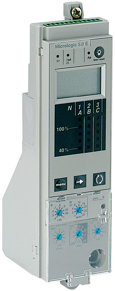 Fot. 2. Wyzwalacz elektroniczny Micrologic 5.0E do wyłączników powietrznych Masterpact NT/NW.