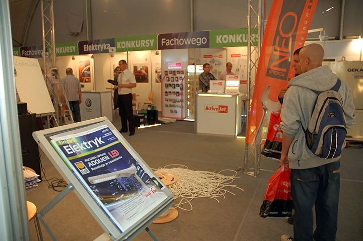 Ile mierzy 1 m kabla? Czyli konkursy Fachowego Elektryka na targach ENERGETAB 2011