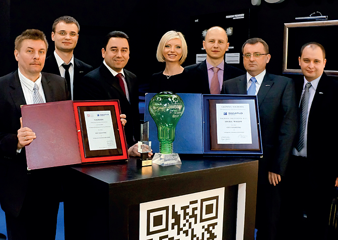 Nagroda Główna XXI Międzynarodowych Targów ŚWIATŁO 2013 oraz Nagroda Polskiej Izby Inżynierów Budownictwa dla systemu LEDIX