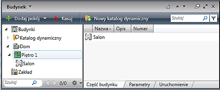 Rys. 6. Poprawnie przygotowane struktura budynku