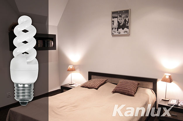 Większa oferta świetlówek kompaktowych Kanlux serii SPIRAL ETU