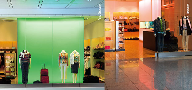 Oświetlenie ogólne rozproszone plus dynamicznie zmieniające się tło