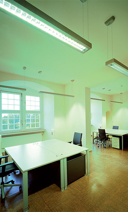 Fot. 1. Najefektywniejszy sposób oświetlenia to system światła bezpośredniego. Ma on największą sprawność.