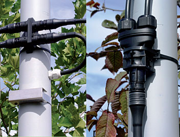 Rys. 8 przykłady montażu i wykorzystania możliwości systemu