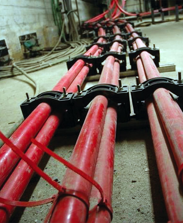 Elektroinstalacyjne uchwyty kablowe z Energotytanu