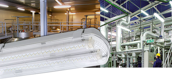 HERMETIC LED. Szczelna oprawa przemysłowa do źródeł światła LEDline z ELGO