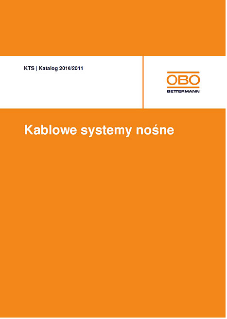 Fot. 4 Okładka katalogu KTS Kablowe Systemy Nośne
