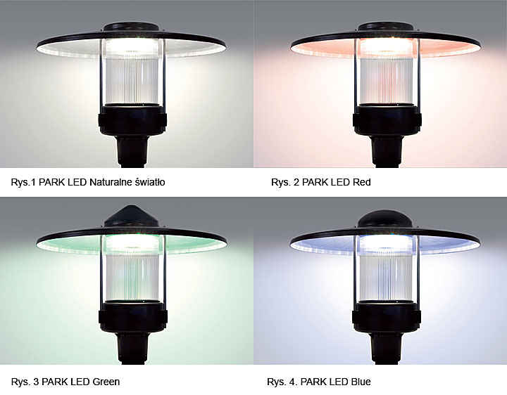 PARK LED – oświetlenie LED dla przestrzeni miejskich.