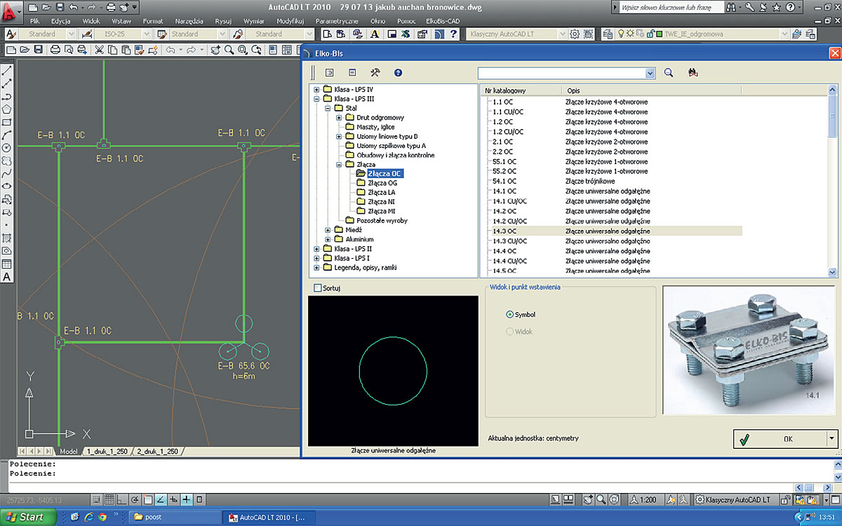 Program ELKO-BIS CAD