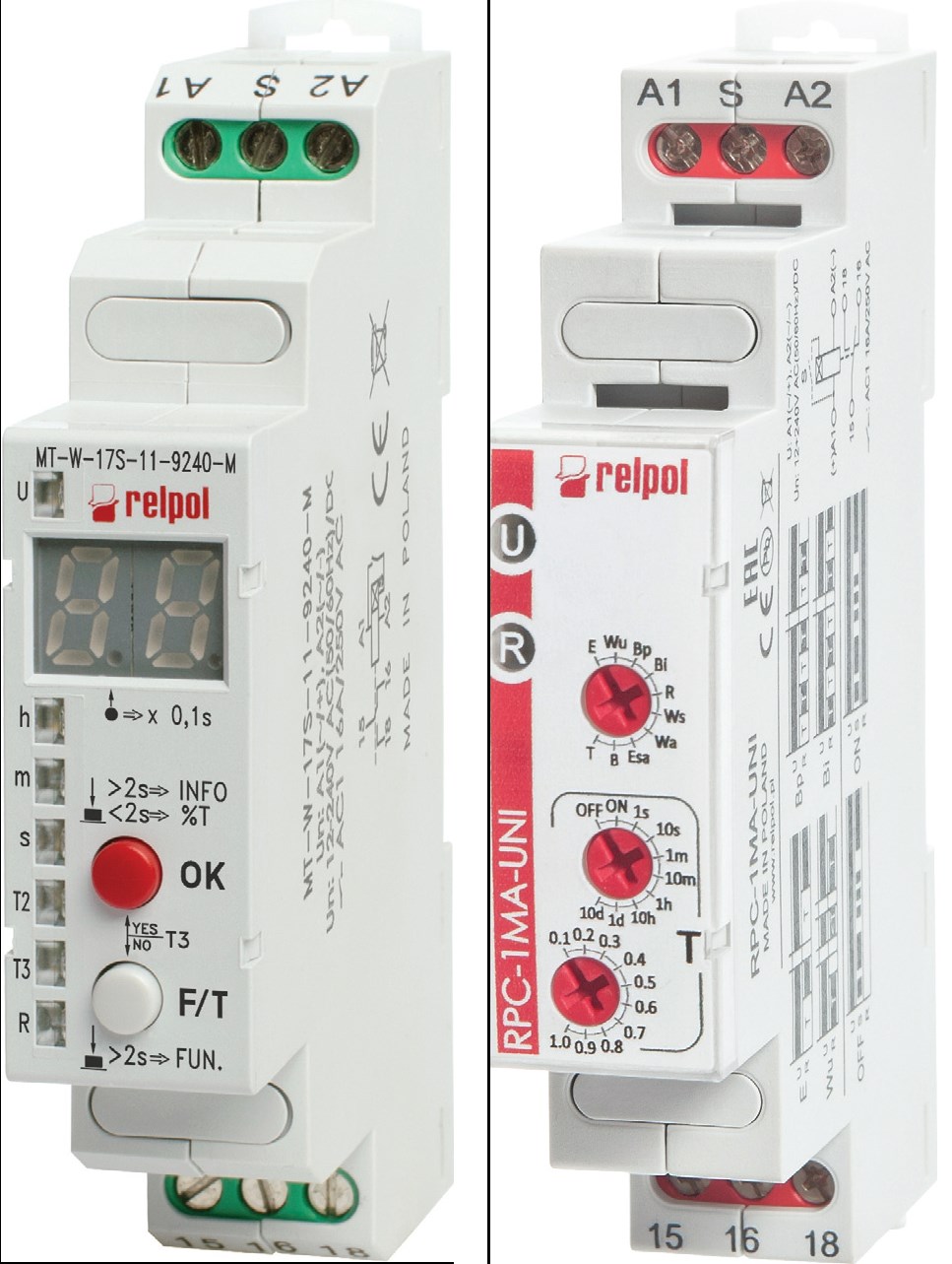Fot. 5. Nowa seria - Przekaźniki czasowe RPC