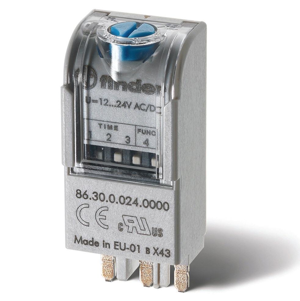 Moduł czasowy z szerokim zakresem zasilania AC lub DC