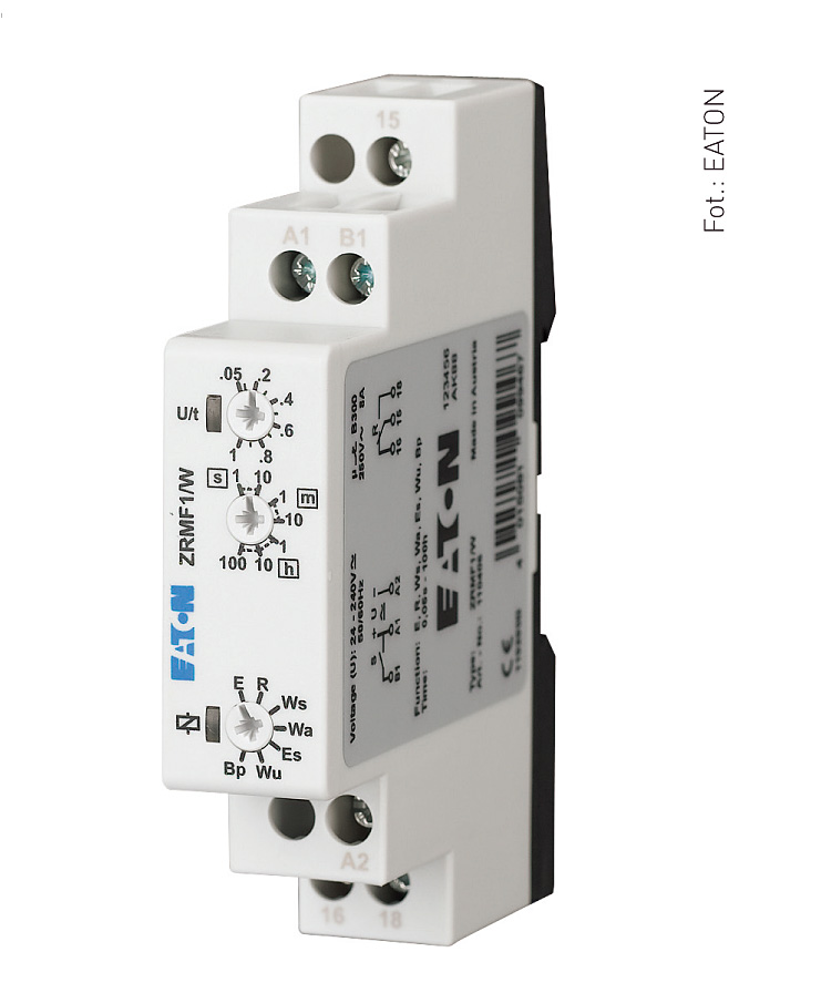 Fot.
3.
Niektóre z modeli przeznaczone są do sterowania oświetleniem, np. na klatkach schodowych.