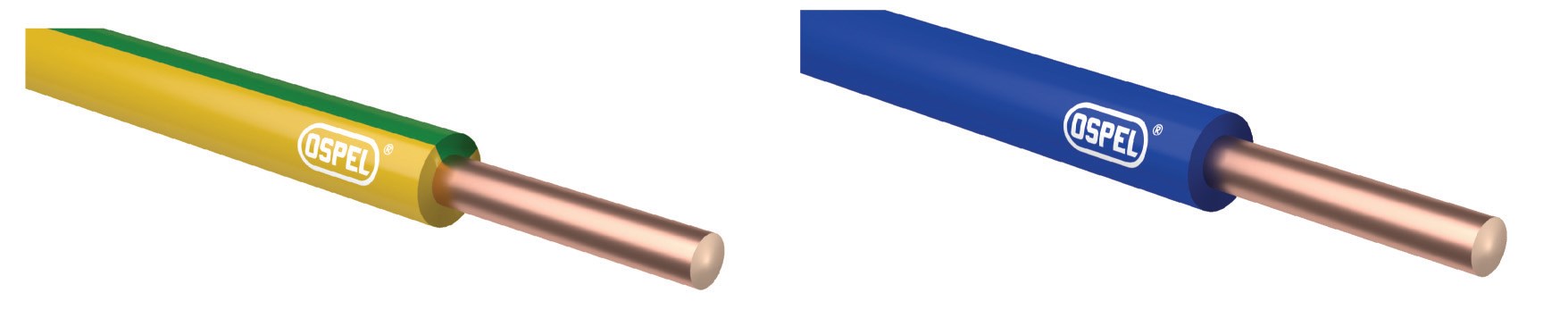 Przewody jednożyłowe sztywne i giętkie o izolacji polwinitowej do układania na stałe
300/500 V i 450 V/750 V