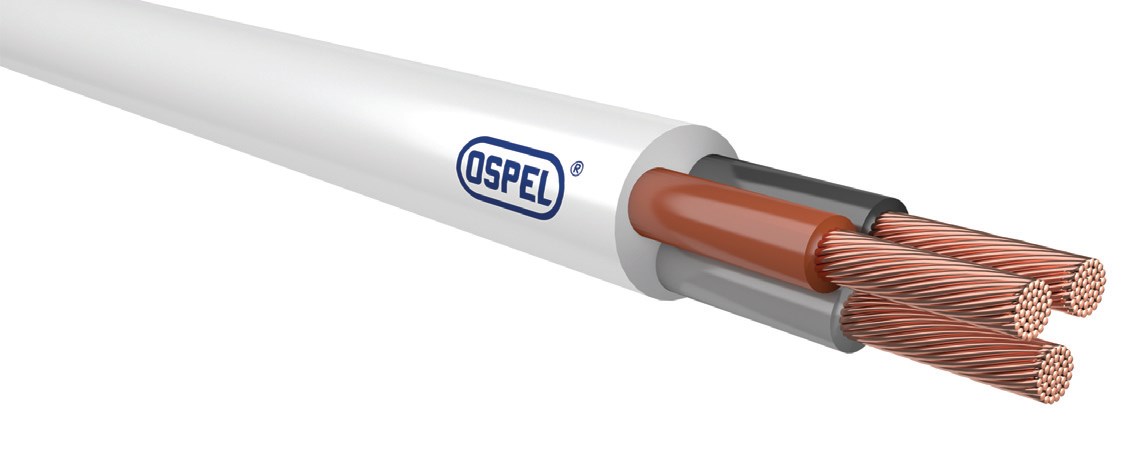 Przewody oponowe warsztatowe o izolacji i powłoce polwinitowej okrągłe
do odbiorników ruchomych 300/500 V