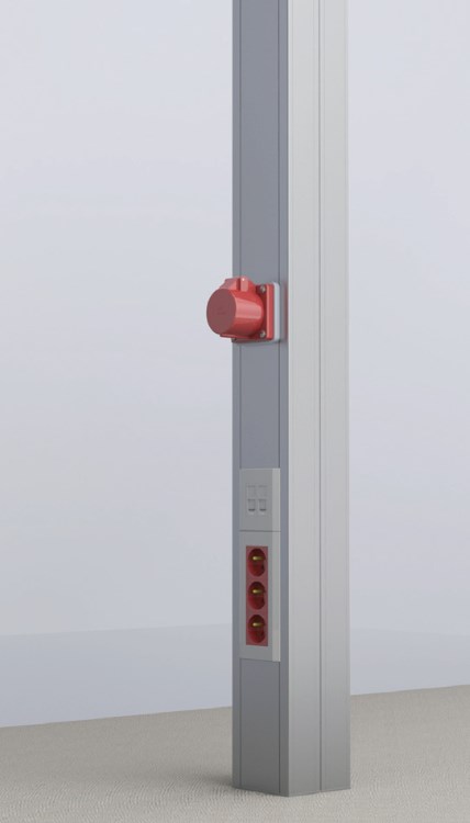 Fot. 6. Kolumna instalacyjna. Fot.: AKS ZIELONKA