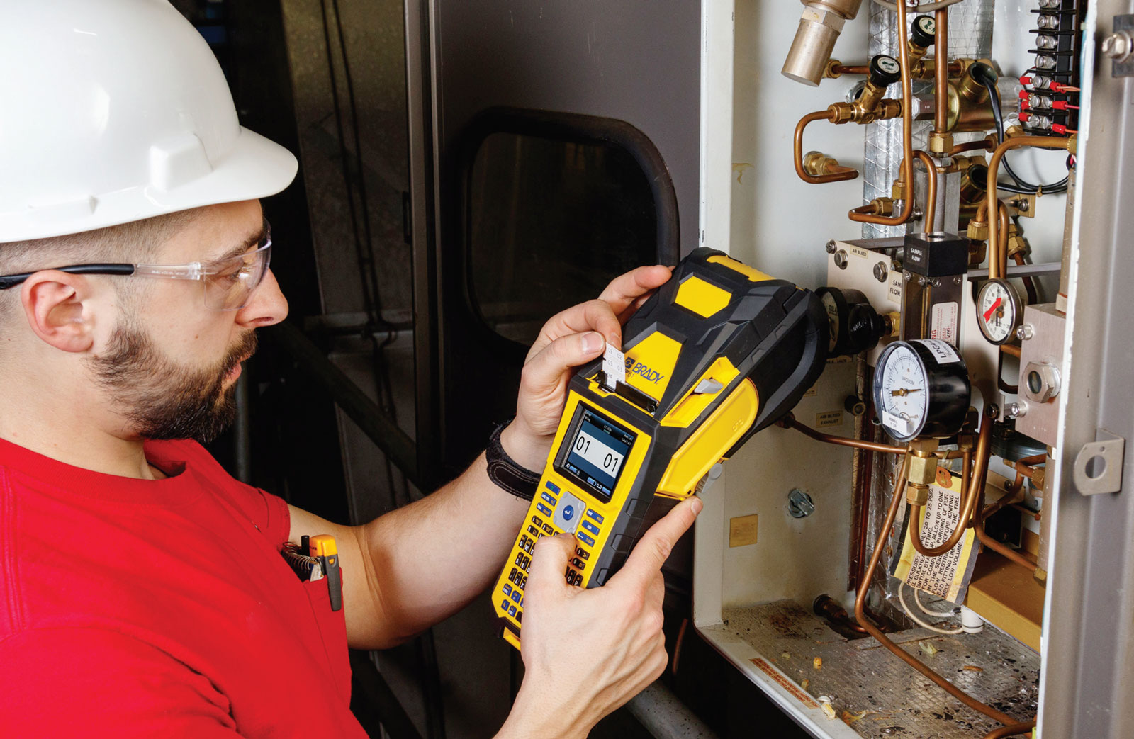 nowoczesne przenosne drukarki do etykiet