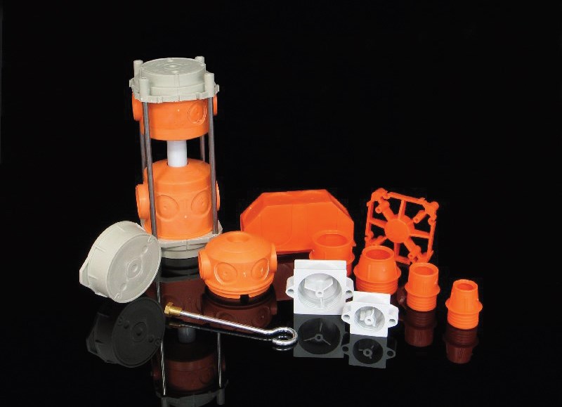 Fot. 4. Puszki do ścian betonowych. Fot.: KOPOS