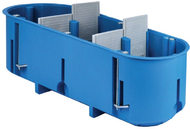 Bezhalogenowa, samogasnąca
puszka do ścian pustych