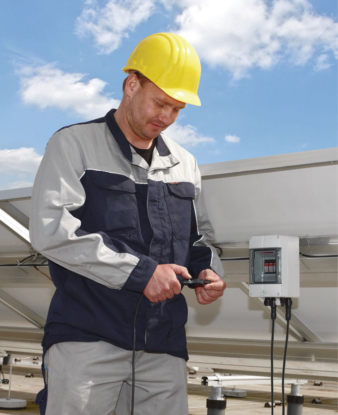 Fot.7. Pożądane są rozwiązania niewymagające
zbyt wiele czasu ani specjalistycznych
przyrządów. Fot.: Phoenix Contact