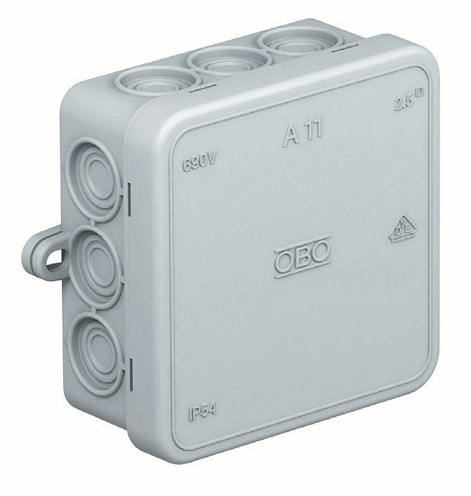 Fot. 10. Seria A to klasyczne puszki bezhalogenowe o szczelności IP 55.