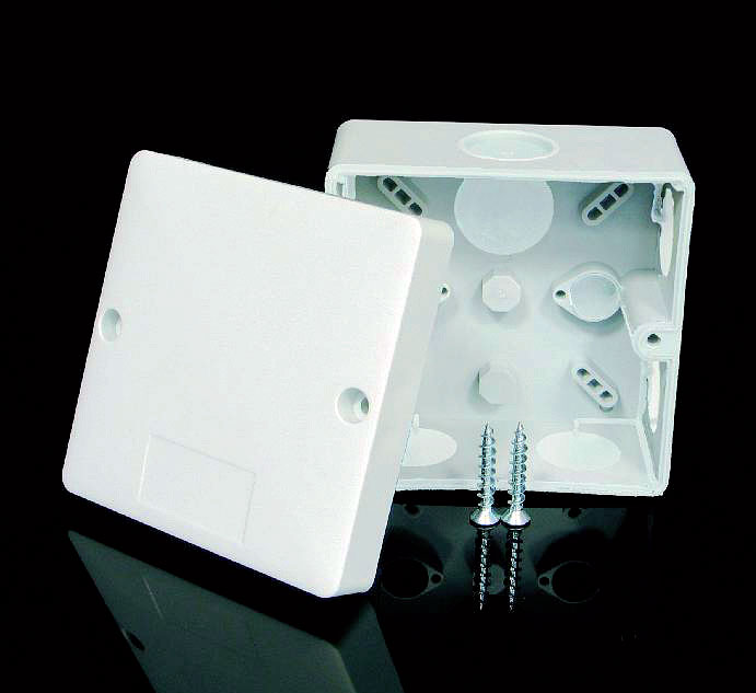 Fot. 5. Uniwersalna puszka hermetyczna natynkowa o szczelności IP 66. Fot. Kopos