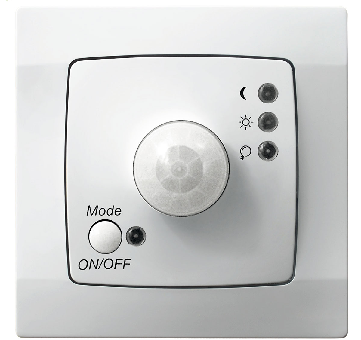 Fot. 1. Producenci ujednolicają różne rodzaje osprzętu pod względem estetycznym. Elektroniczny czujnik ruchu może dzięki temu „udawać” standardowy włącznik.