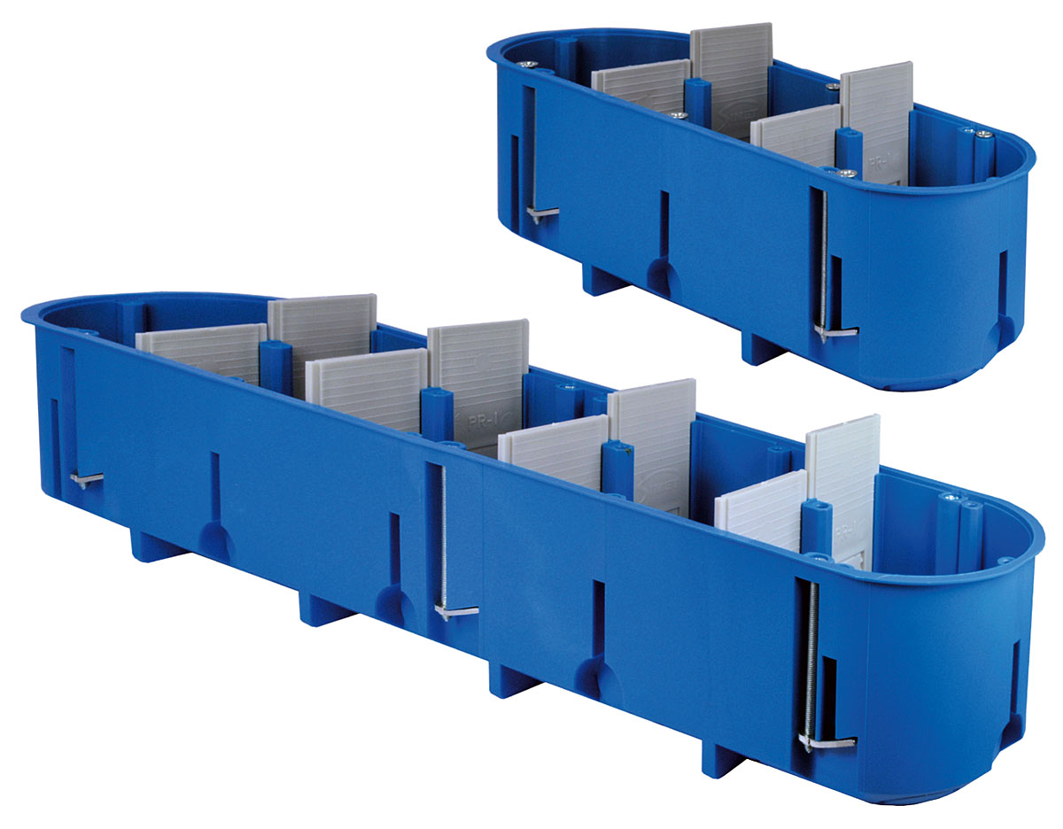 Fot. 6. Puszki wielopolowe ułatwiają montaż
ramek wielokrotnych. Fot.: Simet