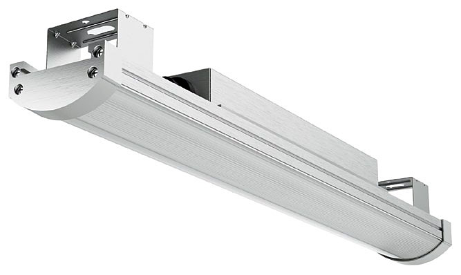 Fot. 7. We wnętrzu ledowych opraw liniowych
uwzględnia się zasilacz. Fot.: Osram