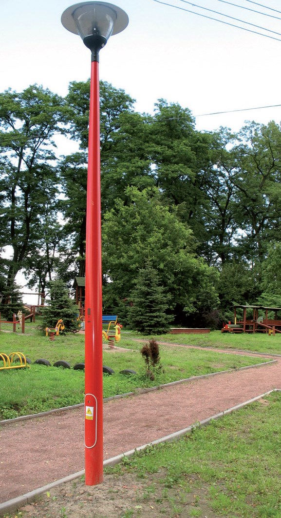 Fot. 5 Przykład lampy ulicznej