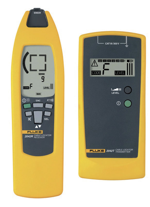 Fot.2. FLUKE 2042 służy do lokalizowania Fot. 3. kabli i rur metalowych w ścianach i w ziemi, do odnajdywania bezpieczników i przyporządkowania obwodów prądu.