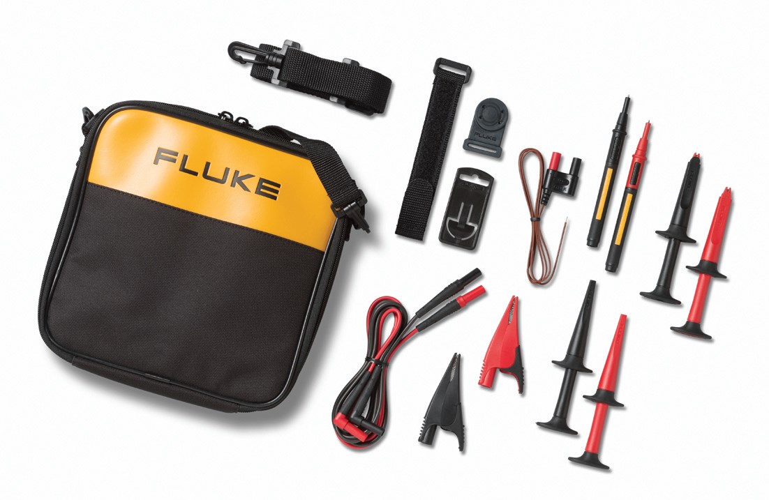 Rys. 9. Do multimetru opcjonanie dostępny jest bogaty zestaw akcesoriów
TLK-225