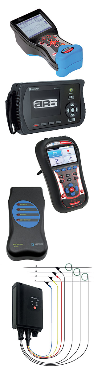 Fot. 3. Nowoczesne analizatory jakości
zasilania cechują się kolorowymi
wyświetlaczami, intuicyjną obsługą
oraz kompaktową obudową. Fot.: MERSERWIS