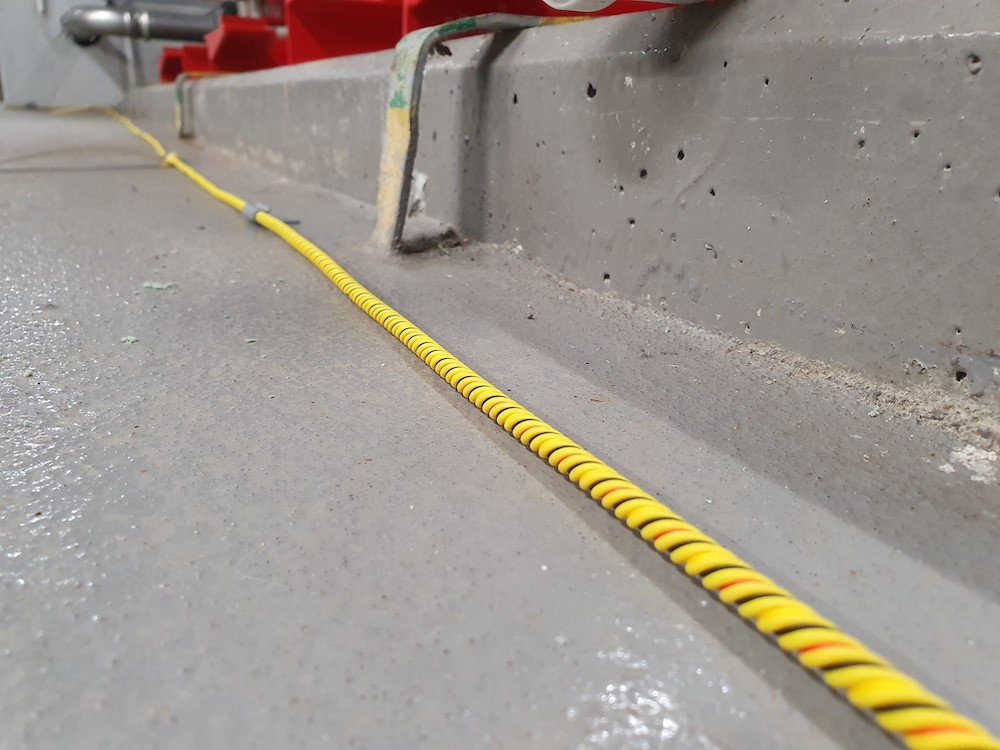 Detekcja wycieków wody na podłodze