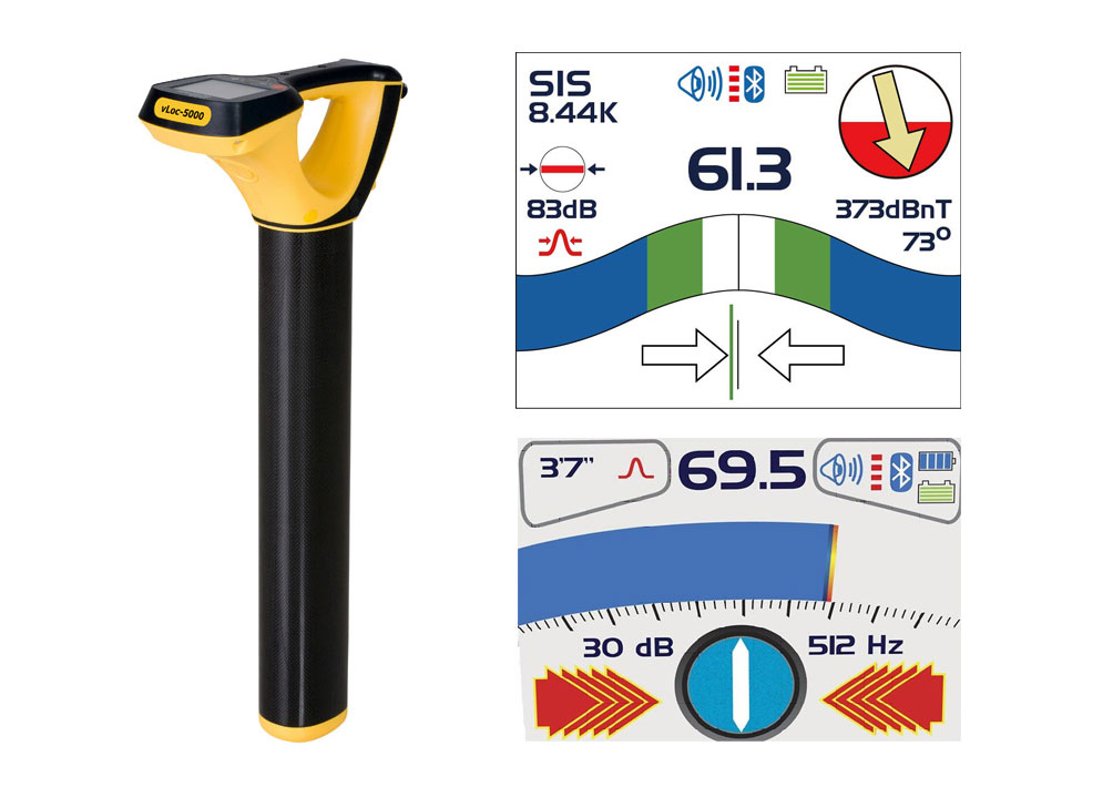 Rys. przykład „lokalizatorów precyzyjnych”: lokalizator vLocPRO2 i vLoc5000