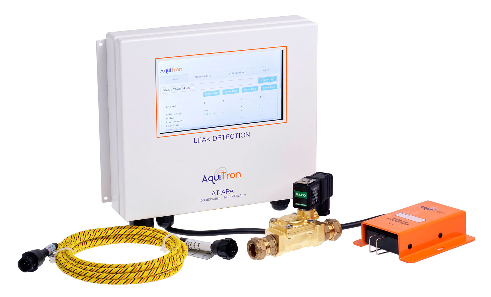 System wykrywania wycieków wody