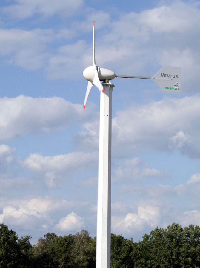 Fot. 4. Na największe zyski z turbin wiatrowych
mogą liczyć mieszkańcy
Pomorza i Polski Centralnej. Fot.: VENTUS ENERGIA