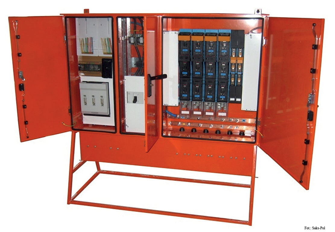 Fot. 4. Precyzyjne zaplanowanie odpowiedniej liczby rozdzielnic oraz miejsca ich montażu
czy rozstawienia pozwoli na dobrą organizację pracy.